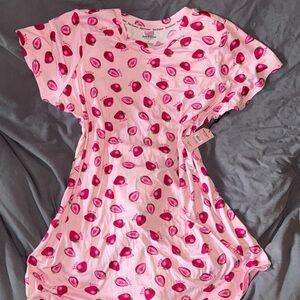 Juicy Couture Pink Strawberry Print night shirt / gown
